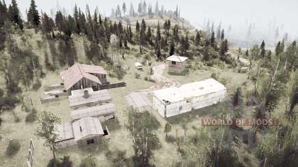 Map     Woodland для MudRunner