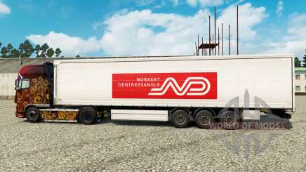 Skin Norbert Dentressangle для Euro Truck Simulator 2