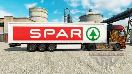 Skin SPAR для Euro Truck Simulator 2