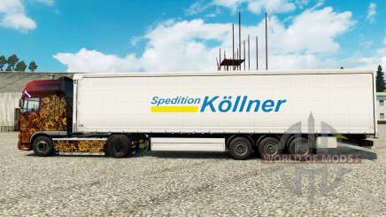 Skin Spedition Kollner для Euro Truck Simulator 2