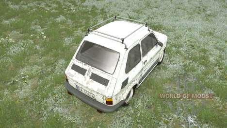 Fiat 126 для Spintires MudRunner