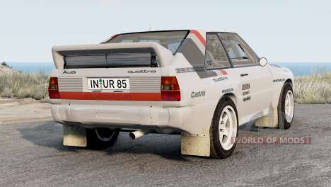 Audi Sport quattro Group B 1985 для BeamNG Drive