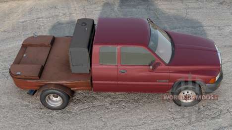 Dodge Ram 2500 4x2 Club Cab Flatbed Truck 2001 для BeamNG Drive