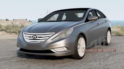 Hyundai Sonata Sonic Silver для BeamNG Drive