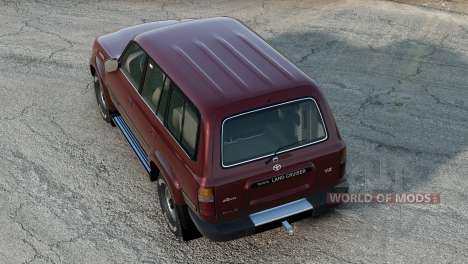Toyota Land Cruiser Congo Brown для BeamNG Drive