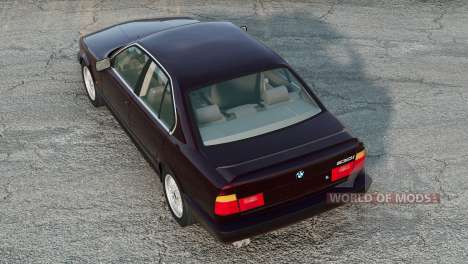 BMW 530i Sedan (E34) Bulgarian Rose для BeamNG Drive