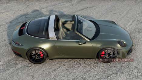 Porsche 911 Black Olive для BeamNG Drive