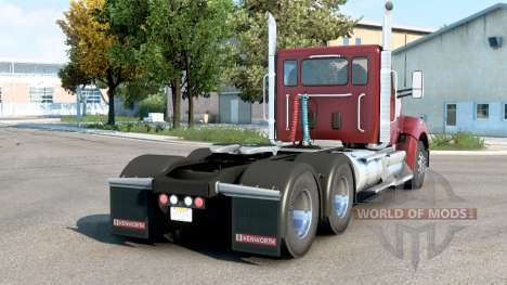 Kenworth W990 Wine для American Truck Simulator