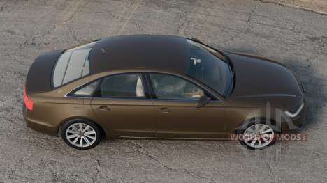 Audi A6 Lisbon Brown для BeamNG Drive