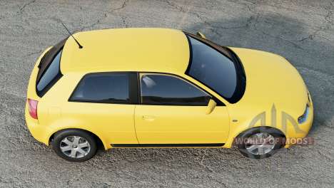 Audi S3 (8L) Saffron для BeamNG Drive