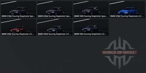 BMW 330d Touring M Sport (F31) Absolute Zero для BeamNG Drive