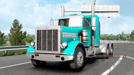 Peterbilt 359 Bright Turquoise для American Truck Simulator
