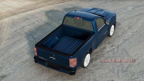 Chevrolet Silverado LT Z71 Prussian Blue для BeamNG Drive