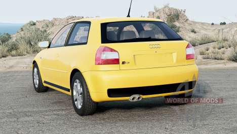 Audi S3 (8L) Saffron для BeamNG Drive