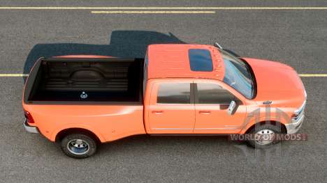 Ram 3500 Limited Crew Cab Dually (D2) Coral для American Truck Simulator