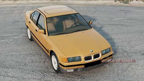 BMW 320i Saloon (E36) Light Brown для BeamNG Drive