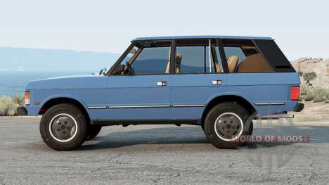 Range Rover Hippie Blue для BeamNG Drive
