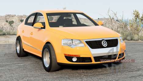 Volkswagen Passat Te Papa Green для BeamNG Drive