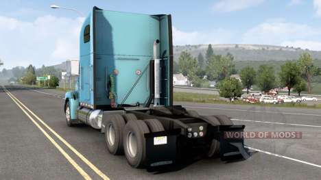 Freightliner FLD Fountain Blue для American Truck Simulator