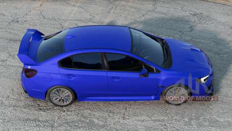 Subaru WRX Persian Blue для BeamNG Drive
