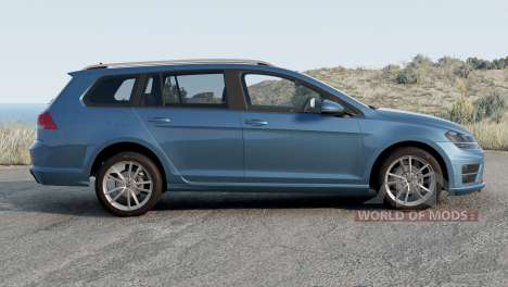Volkswagen Golf Blue Sapphire для BeamNG Drive