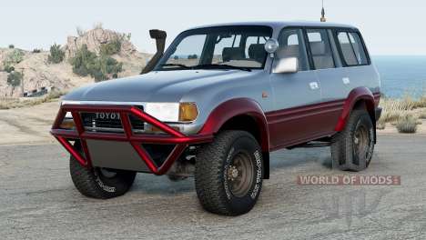 Toyota Land Cruiser Congo Brown для BeamNG Drive