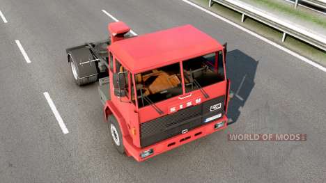 Sisu M-Series Sunset Orange для Euro Truck Simulator 2