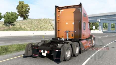 Kenworth T680 Yellow Orange для American Truck Simulator
