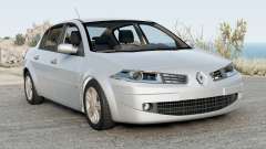 Renault Megane Sedan Pastel Gray для BeamNG Drive