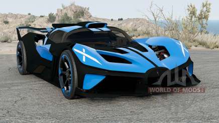 Bugatti Bolide Spanish Sky Blue для BeamNG Drive