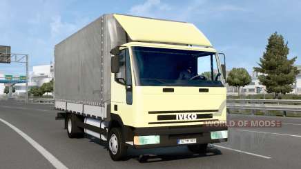 Iveco EuroCargo Very Pale Yellow для Euro Truck Simulator 2
