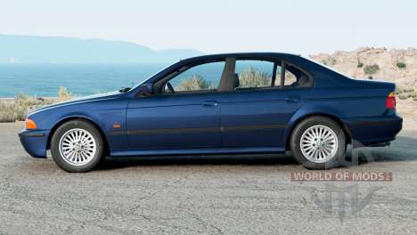 BMW 540i Sedan (E39) Queen Blue для BeamNG Drive