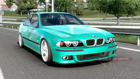BMW M5 (E39) Persian Green для Euro Truck Simulator 2
