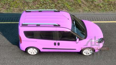 Fiat Doblo (152) 2015 Rich Brilliant Lavender для American Truck Simulator