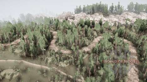 Yenisei River для Spintires MudRunner