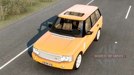Land Rover Range Rover Lightning Yellow для American Truck Simulator