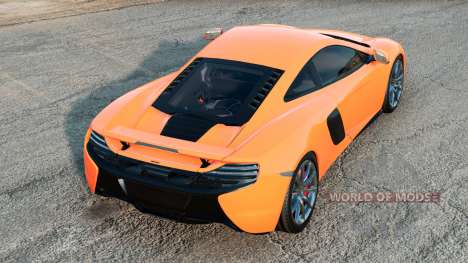 McLaren 650S Deep Saffron для BeamNG Drive