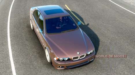 BMW M5 (E39) Tobacco Brown для American Truck Simulator