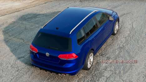 Volkswagen Golf Variant Phthalo Blue для BeamNG Drive