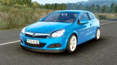 Opel Astra Deep Sky Blue для American Truck Simulator