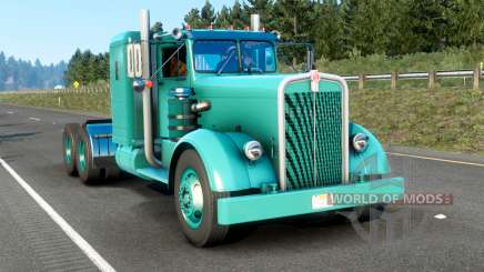 Kenworth 521 Medium Turquoise для American Truck Simulator