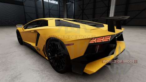Lamborghini Aventador v1.0 для BeamNG Drive