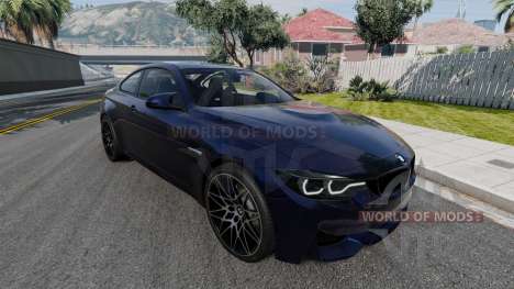 BMW M4 Coupe F82 2018 V1.0 для BeamNG Drive