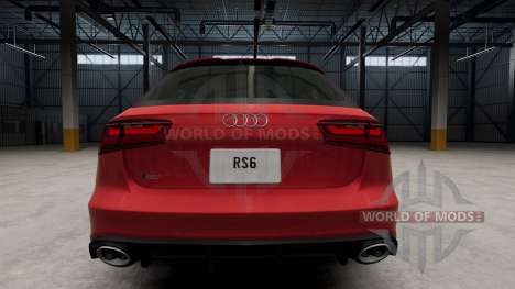 Audi RS6 C7 Avant v1.4 для BeamNG Drive