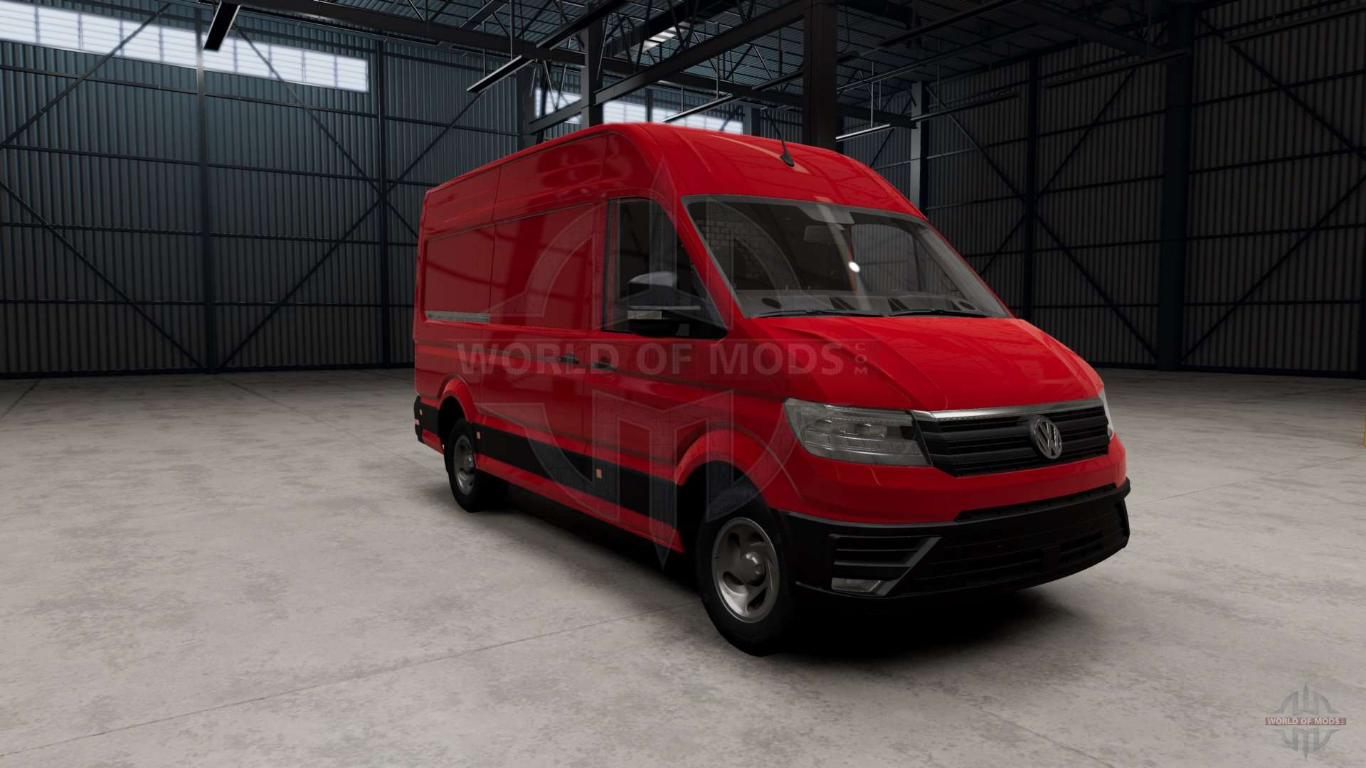 Volkswagen Crafter Alpha Version для BeamNG Drive