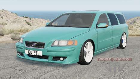 Volvo V70 R (P2) 2001 для BeamNG Drive