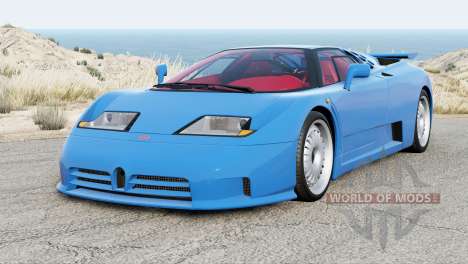 Bugatti EB110 SS для BeamNG Drive