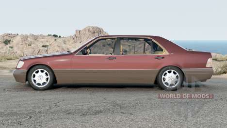 Mercedes-Benz S 600 L (Bm.140.057) 1994 для BeamNG Drive