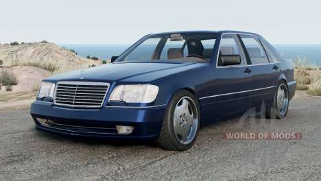 Mercedes-Benz S 600 L (Bm.140.057) 1994 для BeamNG Drive