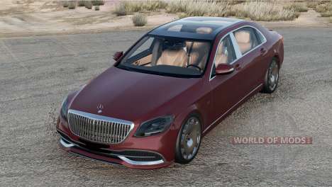 Mercedes-Maybach S 650 (X222) 2017 для BeamNG Drive